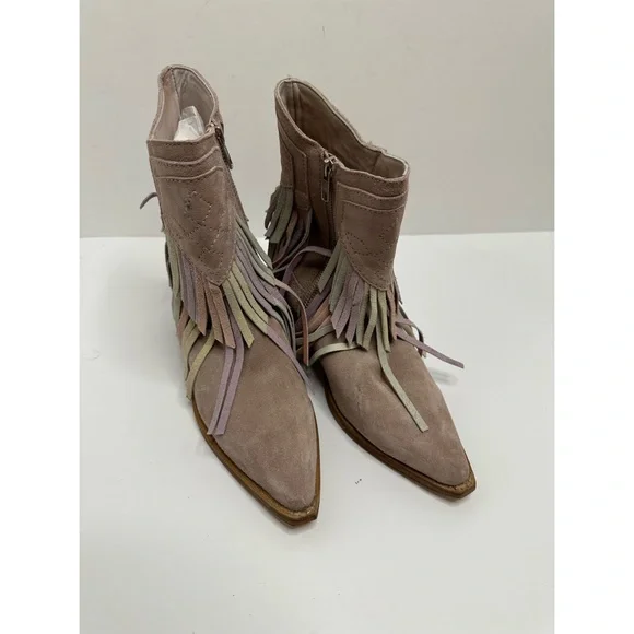 Free People Lawless Fringe Western Boots - Picture 5 of 8